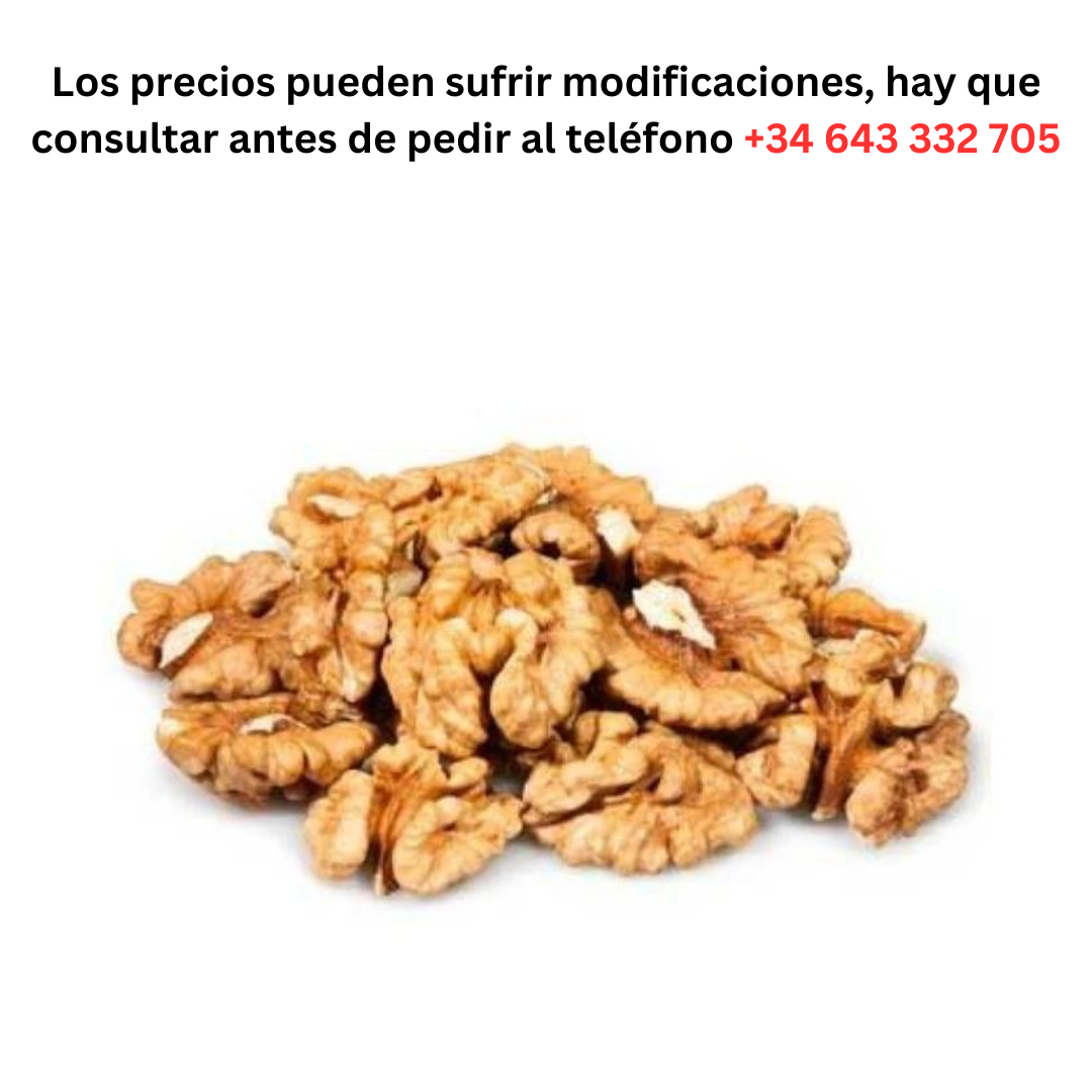 Walnuts 1kg €6.60 1kg /Minimum Order 1 Pallet of 80 boxes of 11.340 kg