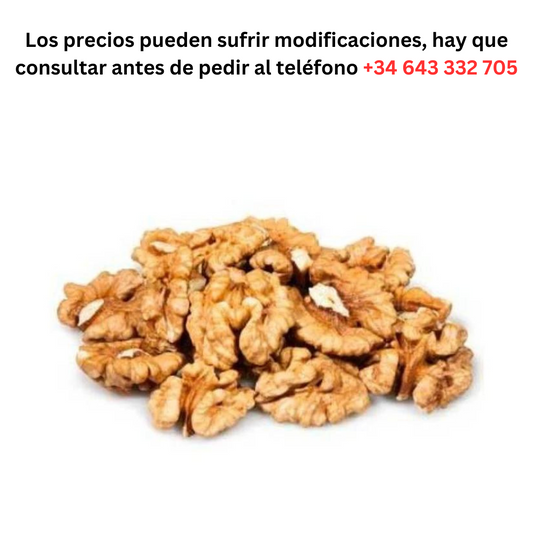 Walnuts 1kg €6.60 1kg /Minimum Order 1 Pallet of 80 boxes of 11.340 kg