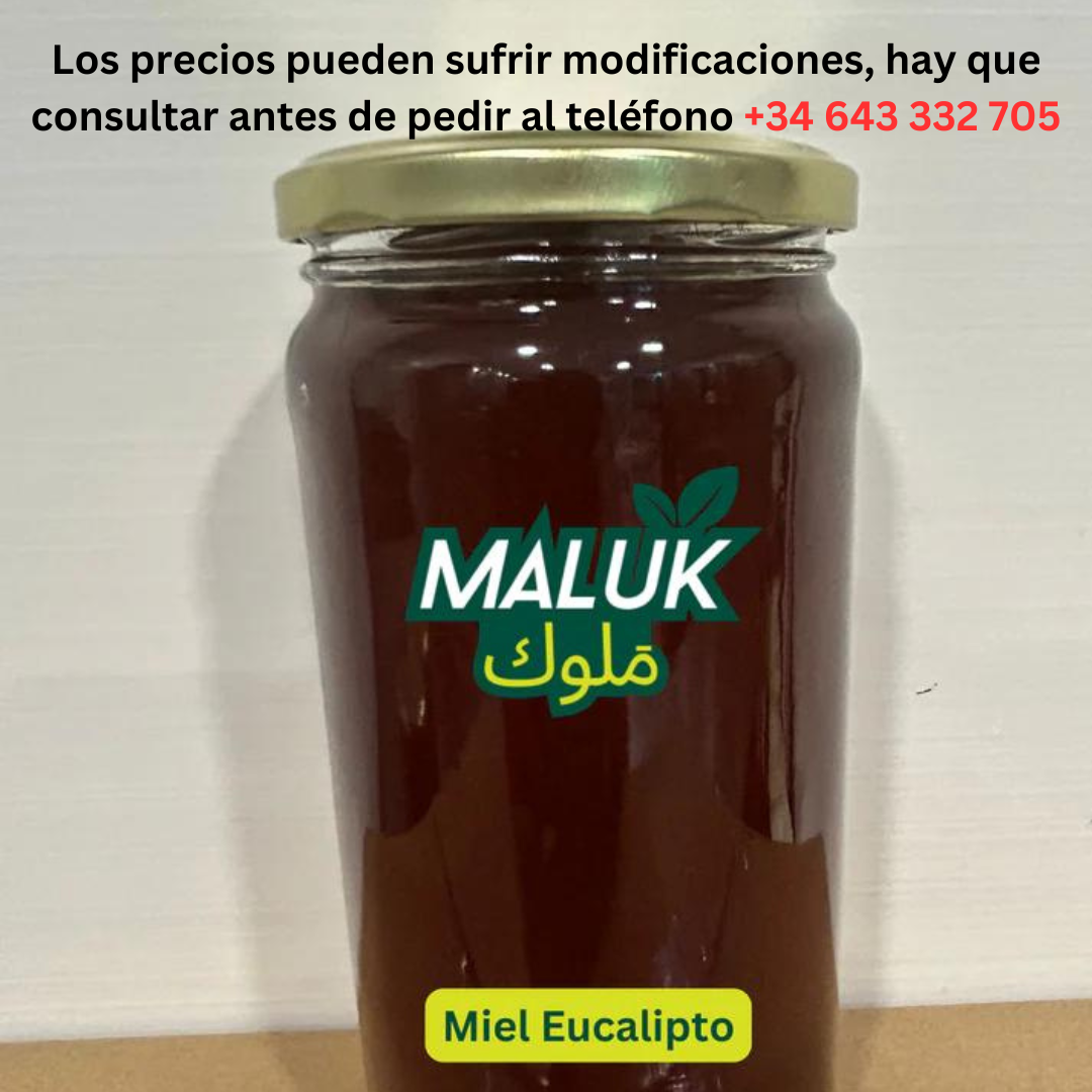 Eucalyptus Honey €5.50 1kg / Minimum Order 1 Pallet of 65 boxes of 12 units