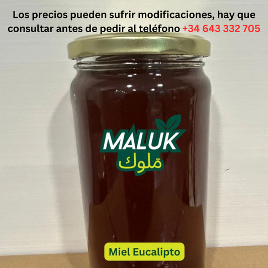 Eucalyptus Honey €5.50 1kg / Minimum Order 1 Pallet of 65 boxes of 12 units