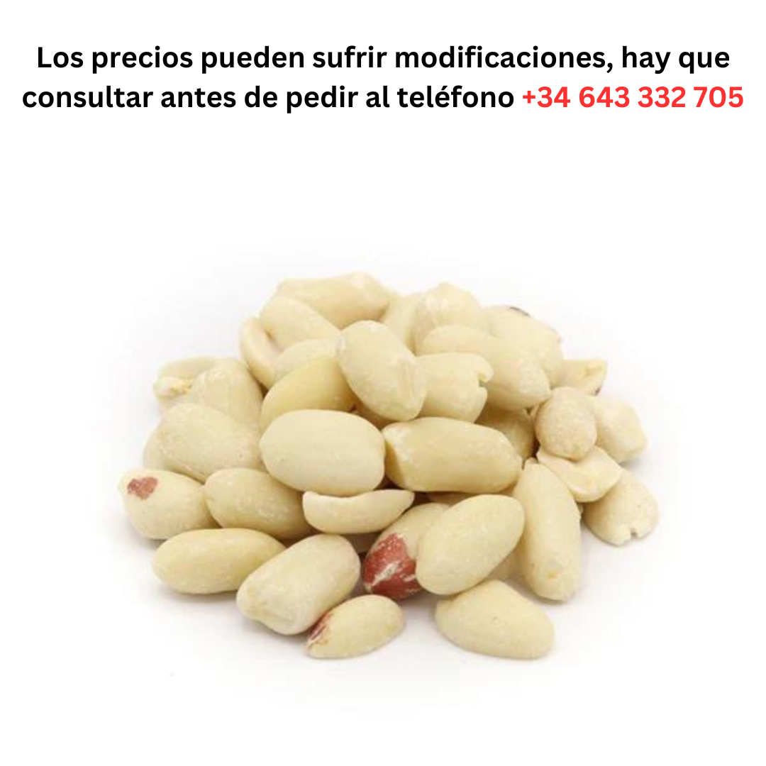 Raw Peanuts €3.10/kg / Minimum Order 1 Pallet of 40 25kg bags