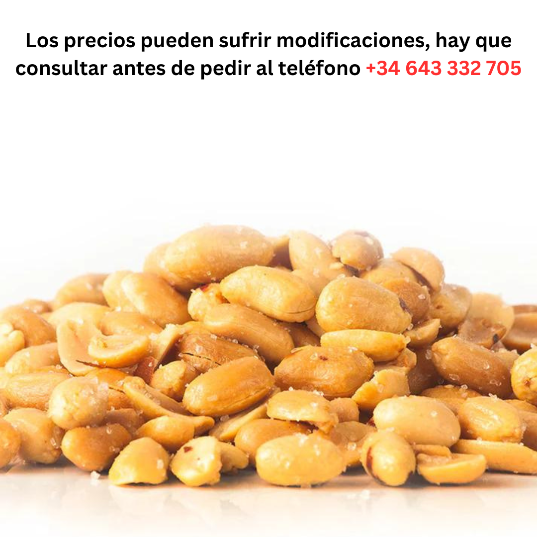 Fried Peanuts €3.90 1 kg / Minimum Order 1 Pallet of 200 bags of 5 kg