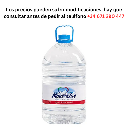Monssalus 8L 1.12 € / Pedido Mínimo 1 Palé de 99 cajas de 1 unidad