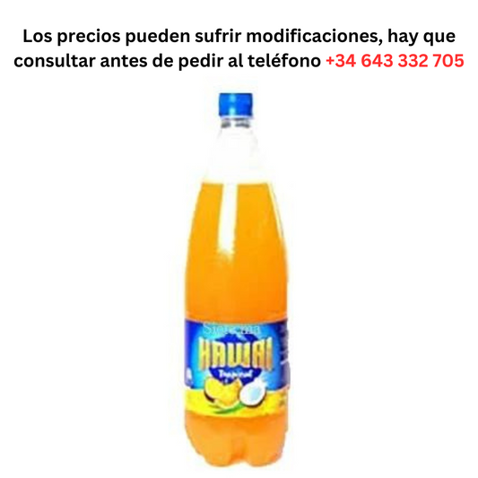Hawaii 1.07€ From 1.5 L / Minimum Order 1 Pallet of 95 boxes of 6 units